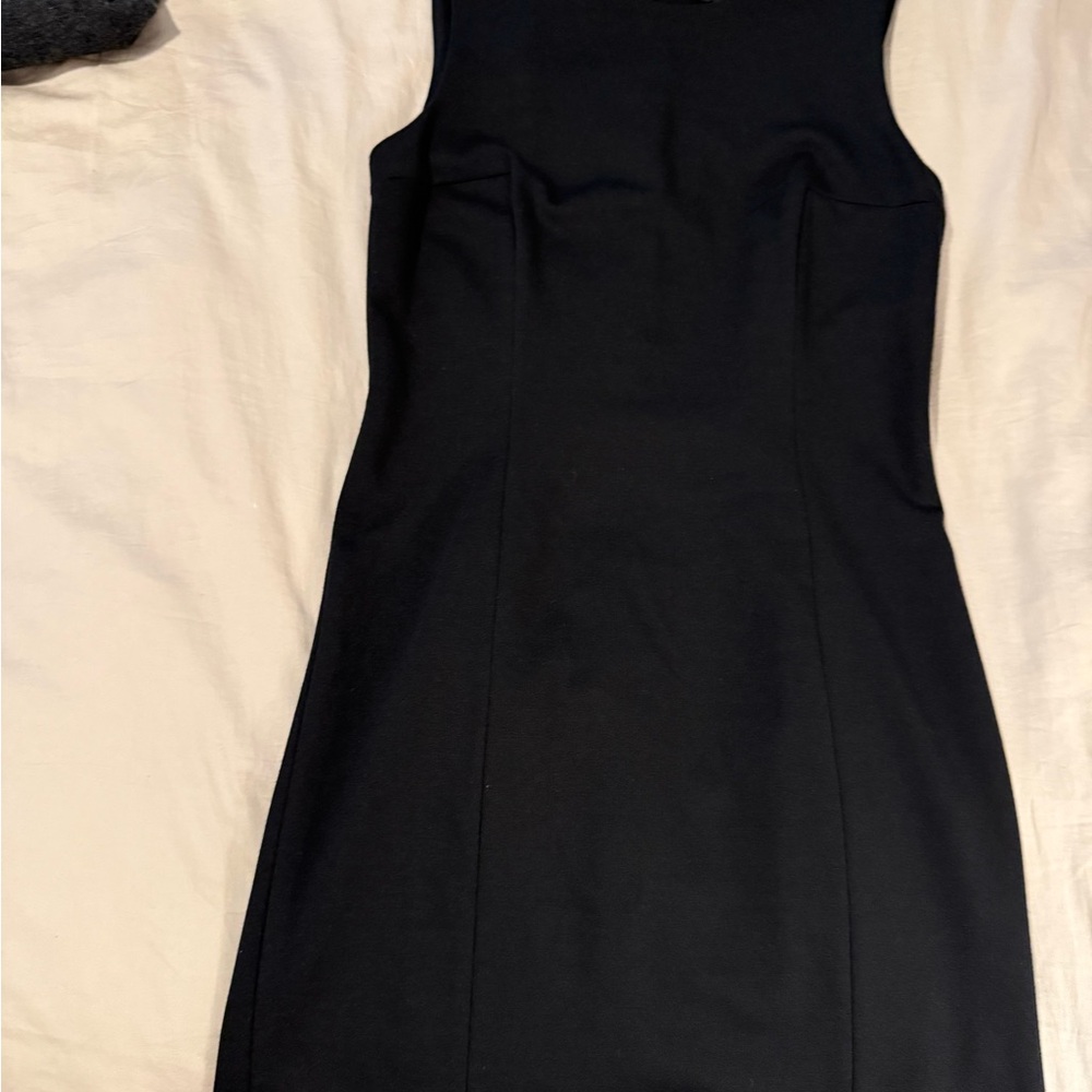 Premise Black Mini Dress